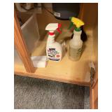 Miscellaneous cleaning supplies
