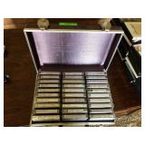 Cassette tape carrier with home recorded cassettes
