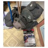 Miscellaneous saddlebags and medicine boots