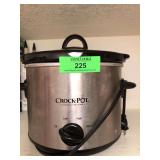Small crockpot slow cooker with Cuisinart hand mixer