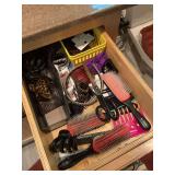 New dental hygiene items, toothbrushes, razors, hairbands, hair clips, brushes