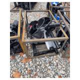 Skid Steer Auger w/ 3 Bits - Mower King SSECAG-Y - Unused