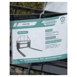 Skid Steer Adjustable Forks - Mower King SA - Unused