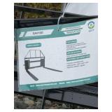 Skid Steer Adjustable Forks - Mower King SA - Unused