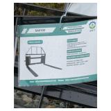 Skid Steer Adjustable Forks  - Mower King SA - Unused