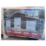 TRIPLE GARAGE METAL SHED