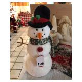 Real nice vintage Snowman 18-inches tall pristine condition