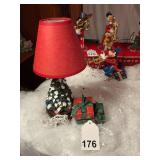 Real nice Ceramic Christmas tree with deer