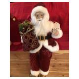 This is Santa’s twin also taking a break from deliveries