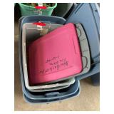 4 Totes w/lids