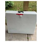 2 – 6 ft. x 30 inch folding tables, white