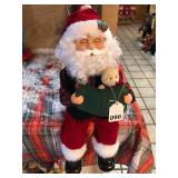 Really cool vintage Santa that tells the Christmas story in a deep bass voice