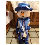 30-inch Snowman that dances and sings Christmas songs, works great, vintage w/box