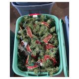 Tote full of Garland with lights – all work fine