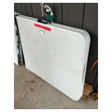 1 – 6 ft. x 30 inch folding table