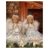2 angel twins that pray and move and hum songs