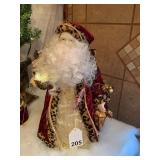 Lighted 18 inch Christmas Wizard, very vintage
