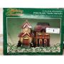 Christmas 7 1/2 inch porcelain train station
