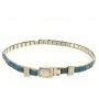 Turquoise Ladies Belt W/ Sterling Silver Belt