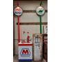 ANTIQUES - COLLECTIBLES - GAS PUMP - PORCELAIN - ADVERTISING