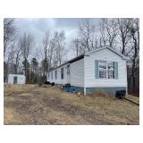 Real Estate Foreclosure Auction 26-44 3BR/1BA Mobile Home - .6+/- Acres 