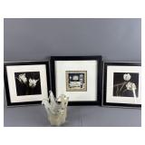 Murano Vase, Framed Floral Art & More