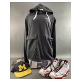 Preowned Nime Air Jordanï¿½s 9.5, M Hoodie & More