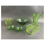 Uranium Glass Pieces