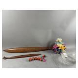 Tribal Carved Wooden Fish Matryoshka Orns & More