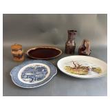 Currier & Ives & Unique Handmade Pottery