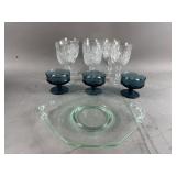 Libbey Pressed Glass Goblets & More