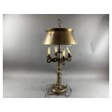 Possibly Frederick Copper Bronze Candelabra Lamp