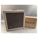 Vintage Newcomb Speakers & Belkin Battery Backup
