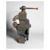 Antique Bench Vise Prentiss Bull Dog