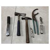 Tool Lot: Drywall Axe, Pliers, & More
