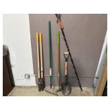 Extendable Tree Trimmer Post Hole Digger & More
