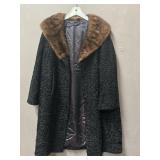 Vintage Jacques Lucki Lamb & Fur Coat