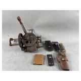 Vtg Pocket Knives, Gun Holster & More