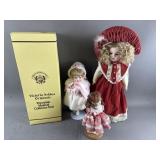 Victoria Ashlea & Painted Ceramic Couture Dolls
