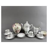 Brazilian Leart Tea Set & Lenox Porcelain