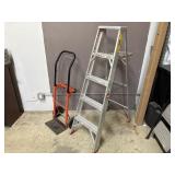 5ft Werner Step Ladder & Dolly
