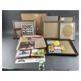 Antique & Vtg Frames, Travel Postcards & Ephemera