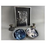Hallmarked Silver Candle Holders & More