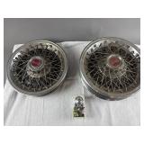 Pontiac Lemans Hub Caps & Big Bow Tow Ball