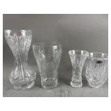 Lead Crystal Vases & More