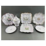 French Ceramic Atelier Segries Jar & Plates