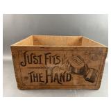 Lenox Soap Antique Advertising Wood Box