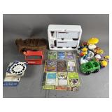 Viewmaster, Vtg Baseball Glove & More