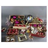 Vtg Christmas Decor Lot