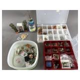 Dollhouse Miniatures Flowers, Birds & More